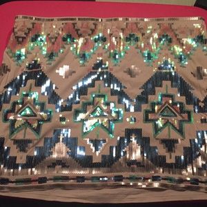 NWT Express Sequin Skirt
